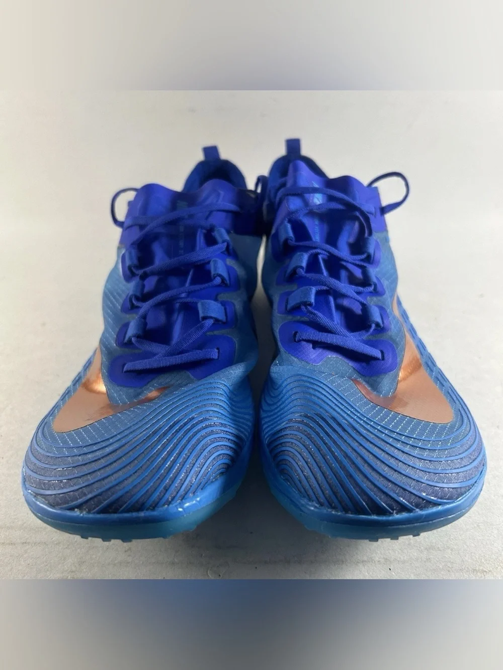 Nike Zoom Victory XC 5 Running Shoes Spikes Blue Mens Size 11 AJ0847-401